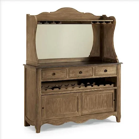 Wine Buffet and Hutch